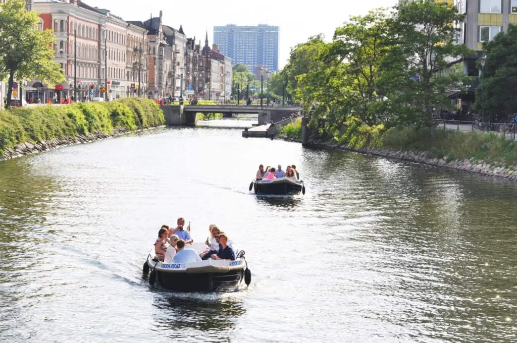 Malmö by boat
